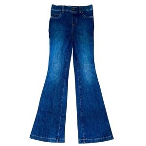 SPANX High-Rise Tummy Control Flare Jeans Blue Sculpting Women’s Size Small